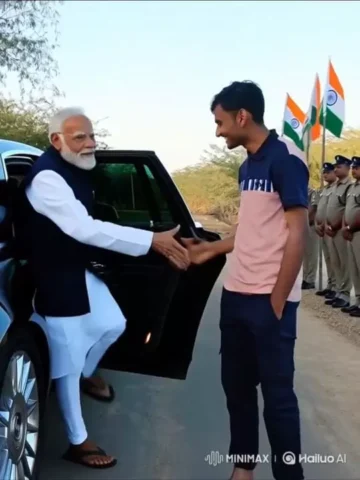 Modi Ji Car Driving Ai Video Generator
